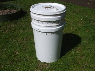 The completed container The completed container